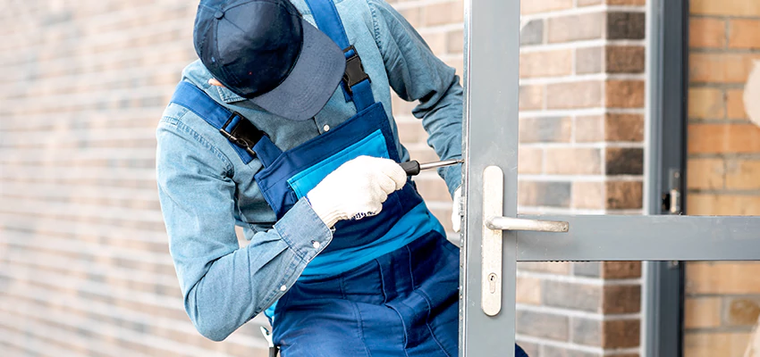 Pivot Storefront Door Locks Installation in Pollock Pines, California
