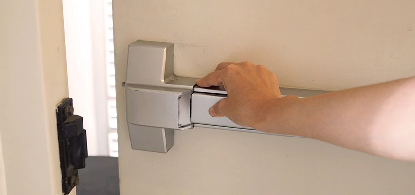 Roller Gate Panic Bar Installation in Pollock Pines, California